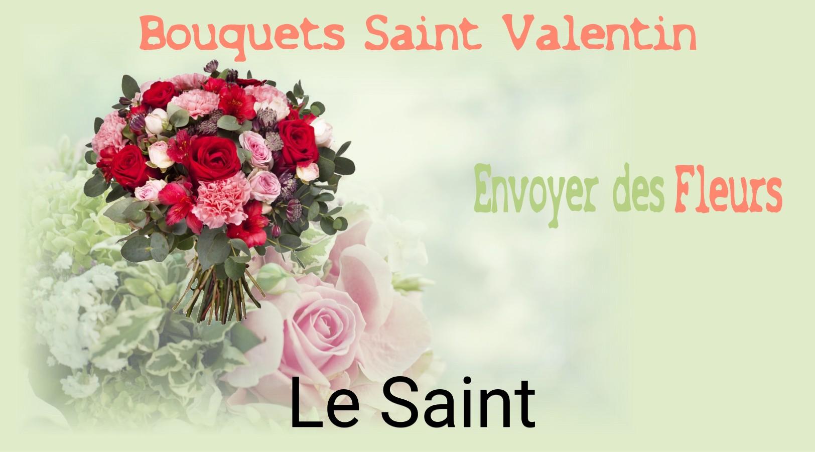 Roses de Saint-Valentin livrées à Le Saint